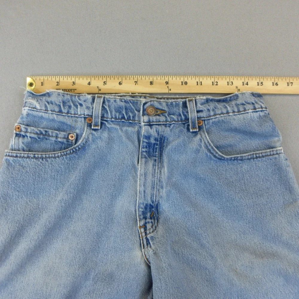Levi's 560 Jeans Mens 32x32 (Actual 30x30.5) Blue Vintage 98 Loose Fit Tapered
